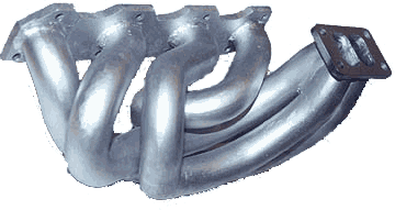 BMW E30 4-cyl turbo exhaust manifold